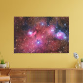 NGC 6559星雲射手座 キャンバスプリント (インサイチュ (リビング))