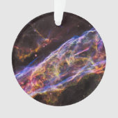 Ngc 6960、魔女のブルーム星雲。 オーナメント (正面)