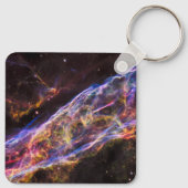 Ngc 6960、魔女のブルーム星雲。 キーホルダー (裏面)