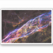 Ngc 6960、魔女のブルーム星雲。 シール (正面)