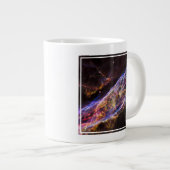 Ngc 6960、魔女のブルーム星雲。 ジャンボコーヒーマグカップ (正面右)