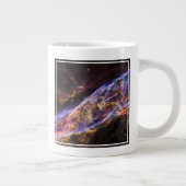 Ngc 6960、魔女のブルーム星雲。 ジャンボコーヒーマグカップ (右)