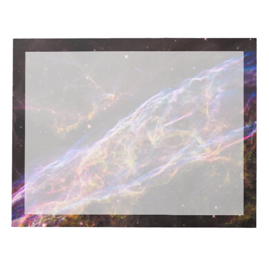 Ngc 6960、魔女のブルーム星雲。 ノートパッド (正面)