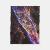 Ngc 6960、魔女のブルーム星雲。 フリースブランケット (正面)