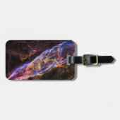 Ngc 6960、魔女のブルーム星雲。 ラゲッジタグ (正面横)