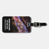 Ngc 6960、魔女のブルーム星雲。 ラゲッジタグ (正面横)