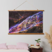 Ngc 6960、魔女のブルーム星雲。 吊り下げ型タペストリー (寝室)