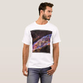 Ngc 6960、魔女のブルーム星雲。 tシャツ (正面フル)