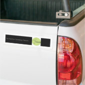 NGGNの黒いバンパーステッカー バンパーステッカー (トラック上)