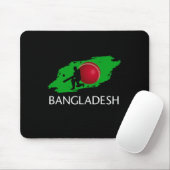 Ngladesh Cricket Jersey Tsman  マウスパッド (マウス)