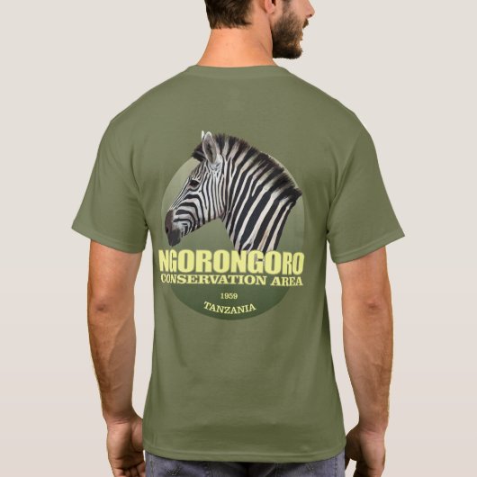 Ngorongoro（ゼブラ） WT Tシャツ (裏面)