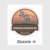 Ngorongoro Conservation Area, Tanzania シール (シート)