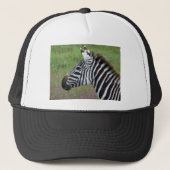 Ngorongoro Zebraクローズアップ キャップ (正面)