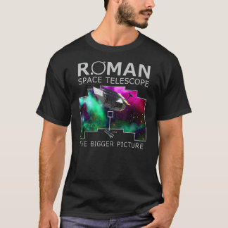 NGRSTナンシーグレスローマ宇宙望遠鏡より大きい Tシャツ