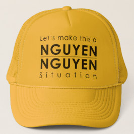 Nguyen/Nguyenの状態のトラック運転手の帽子 キャップ