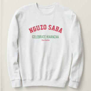 NGUZO SABA クワンザーを祝おう スウェットシャツ