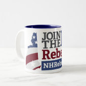 NHの暴動のマグ ツートーンマグカップ (正面左)