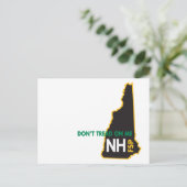 NHは私で郵便はがきを踏みません ポストカード (スタンド正面)