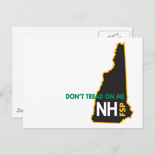 NHは私で郵便はがきを踏みません ポストカード (正面/裏面)