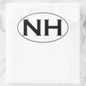 NHオーバルロゴ 楕円形シール (バッグ)