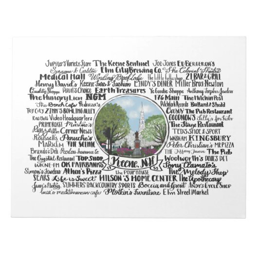 NHキーン – 今すぐ ノートパッド (正面)