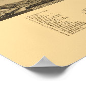 NHパノラママップ – 1884 ポスター (角)