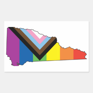 NHプログレスフラグ 長方形シール