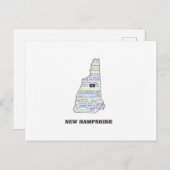 NHワード州 ポストカード (正面/裏面)