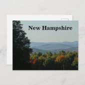 NH山脈、マウンテンビュー、 ポストカード (正面/裏面)