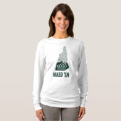NH 4000フッタハイクウィメンズ長袖Tシャツ Tシャツ (正面フル)