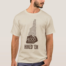 NH 4000フッタハイク長袖Tシャツ(茶色) Tシャツ
