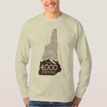NH 4000フッター長袖Tシャツ（茶色のロゴ）