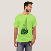 NH 4000フッターTシャツ(緑のロゴ) Tシャツ (正面フル)