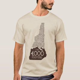 NH 4000フッターTシャツ(茶色のロゴ) Tシャツ