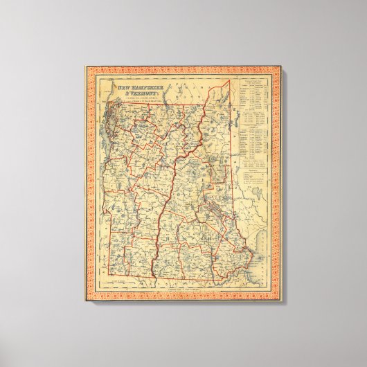 NH、Vt キャンバスプリント (正面)