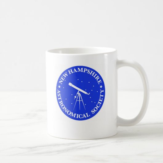 NHASは白いマグを嘆きます コーヒーマグカップ (右)
