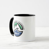 NHASPロゴツートーンマグ マグカップ (正面左)