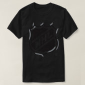 NHLロゴシール Tシャツ (デザイン正面)