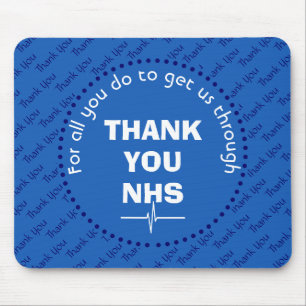 NHSのカスタマイズ可能なサポーターに感謝 マウスパッド