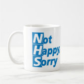NHS – 幸せじゃない、ごめんね！ コーヒーマグカップ (左)