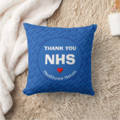 NHS Thanks You Healthcare Heroesカスタマイズ可能 クッション (ブランケット)