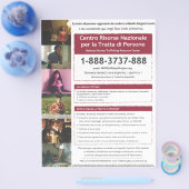 NHTRCホットラインフライヤー チラシ (シングル)