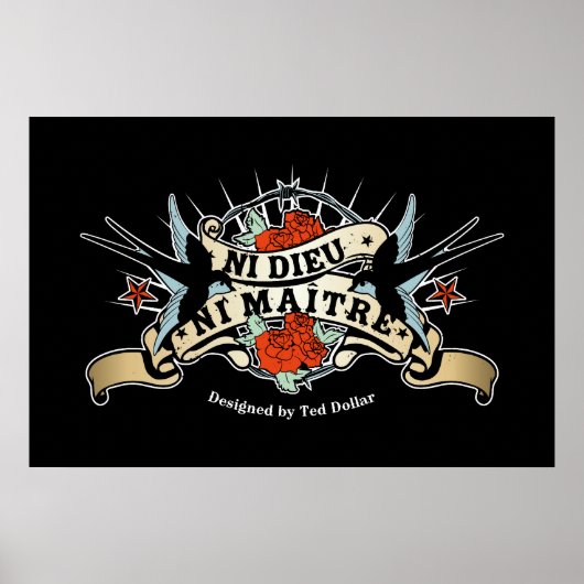 Ni Dieu Ni MAITRE ポスター (正面)