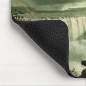 Niagaraの滝From Table Rock by John Vanderlyn マウスパッド (コーナー)