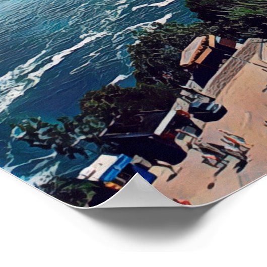 NIAGARA滝 – 表示 ポスター (角)