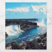 NIAGARA滝 – 表示 ワインラベル (シングルラベル)