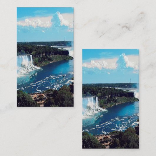 NIAGARA滝 – 表示 名刺 (正面/裏面)