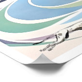 Niagara Falls Art Canada Print USA Travel Poster ポスター (角)