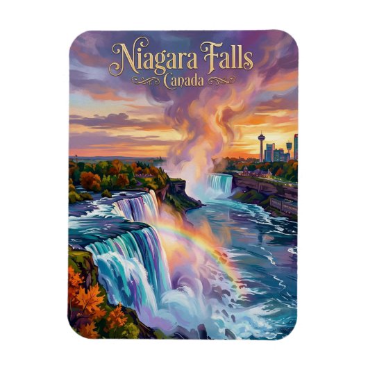 Niagara Falls Canada マグネット (縦)