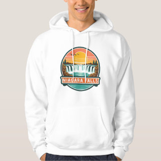 niagara falls canada retro design  パーカ